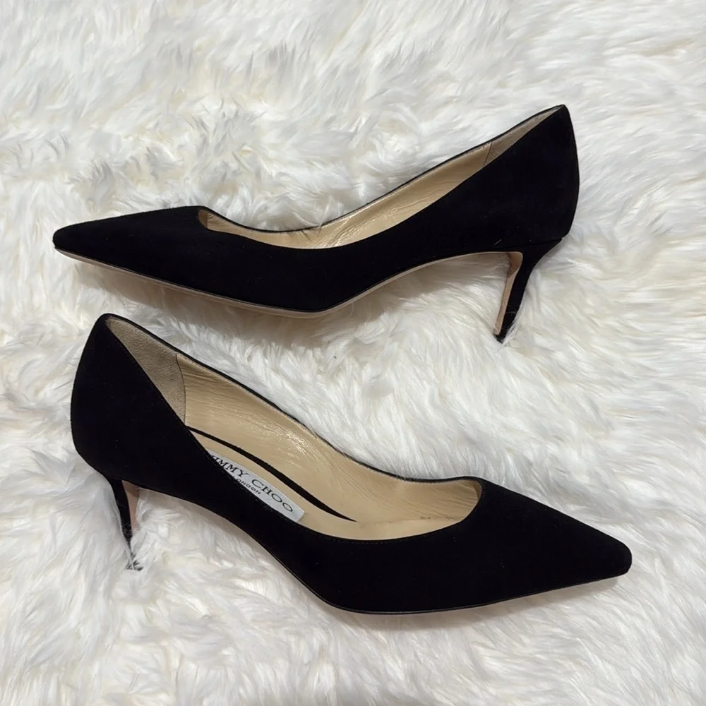New Jimmy Choo Romy 60 suede pump size 36EU